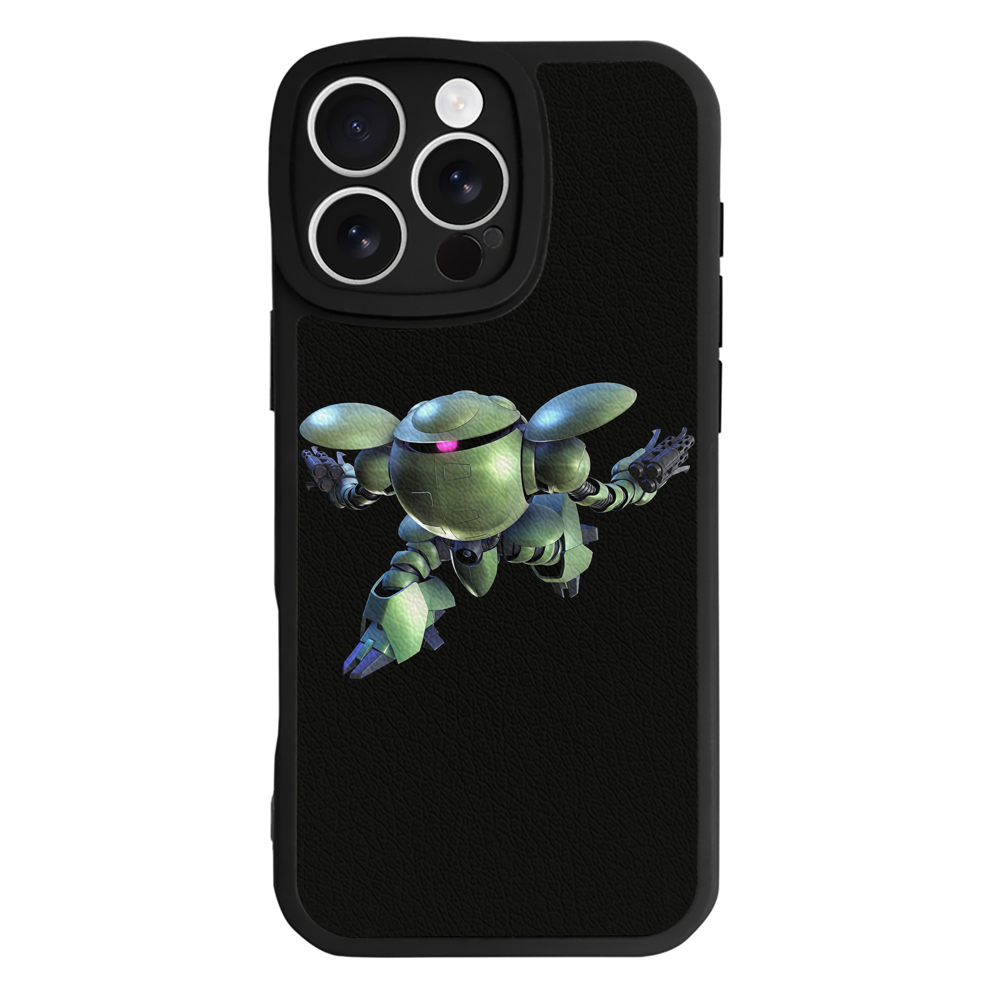（画像用） 機動戦士ガンダム Mobile Suit Gundam 【iPhone 16シリーズ対応】シリコンスマホケース（レザー調） 材質：シリコン